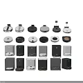 Various Modern Household Appliances Including Robotic Vacuums And Hand Dryers