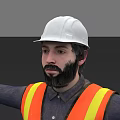 The Modern Man Worker 3d model