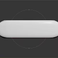 Tesla Electric Vehicle Charging Station With White Design And Red Accent Charging Cable