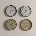 clock wall clock creative clock wall clock 3d model