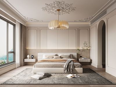 French Bedroom 3d model