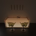 Modern Dining Table And Chair Set With Wooden Top And Metal Legs Design