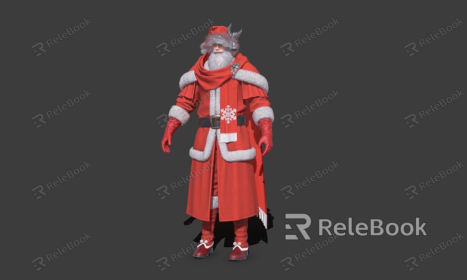 Christmas costume warrior strange costume soldier model