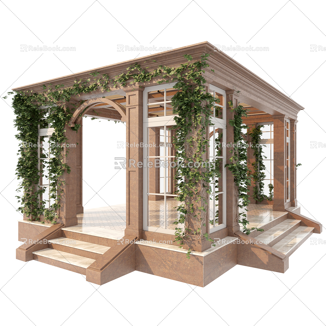 Jane Ou Pavilion Outdoor Pavilion 3d model