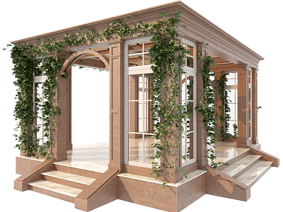 Jane Ou Pavilion Outdoor Pavilion 3d model