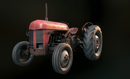 Tractor 3d model