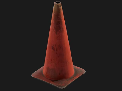 Modern Traffic Cone Traffic Cone Roadblock 3d model Modern Traffic Cone Traffic Cone Roadblock 3d model