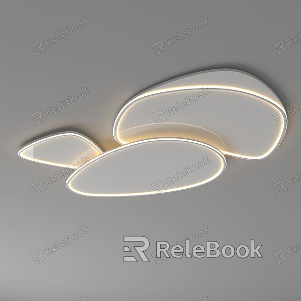 Modern Ceiling Lamp Simple Oval Ceiling Lamp model