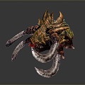 Monster Monster Monster Monster Monster Warrior Alien Monster Alien Monster 3d model