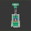 Juice vending machine volume vending machine beverage machine self-service volume vending machine PBR model 3d model