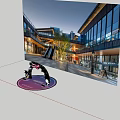 Activity Meichen Longmen Styling 3d model
