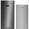 Stainless Steel Refrigerators And Freezers With Modern Design And Multiple Door Styles