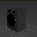Black Refrigerator Freezer With Modern Sleek Design For Home Kitchen Use