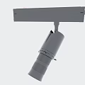 Black Adjustable Downlight Spotlight with Rotatable Head Ceiling Mounted Modern Lighting Fixture