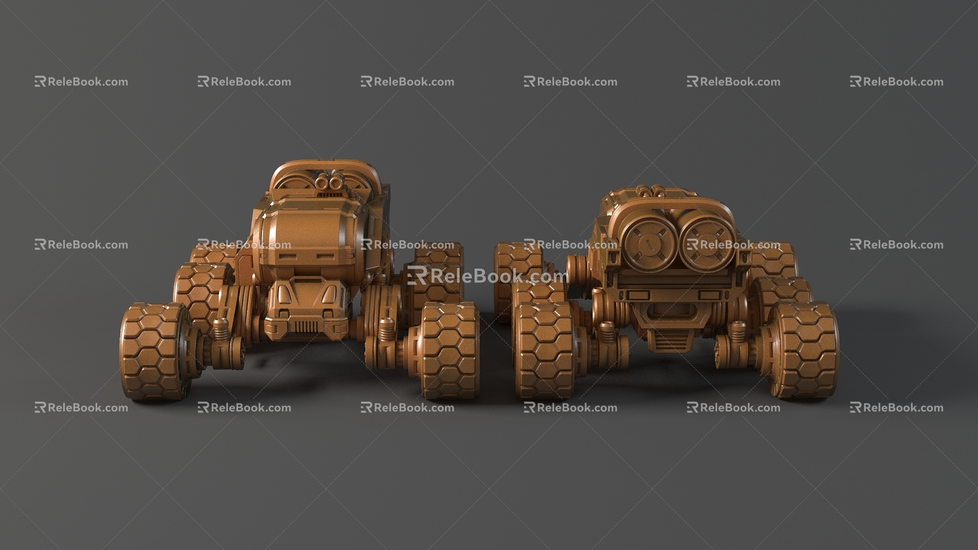 Explorer Landing Vehicle 3d model