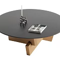 Modern Tea Table Middle Ancient Style Tea Table 3d model