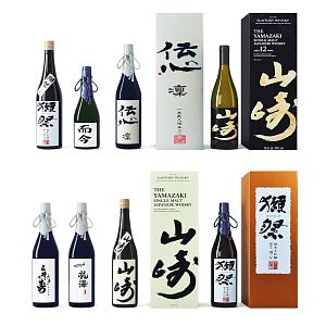 Japanese sake combo 3d model