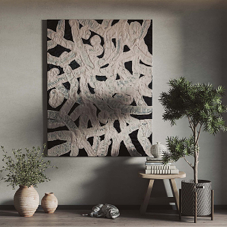 Quiet Decorative Paintings 3d model