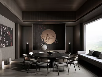 Restaurant rooms 3d model