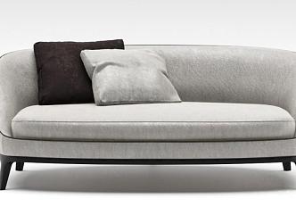 Double sofa 3d model