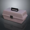Toolbox tin box iron box plastic box container realistic 3d model