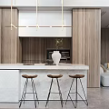 Modern Duplex Living Room Interior Design With Open Layout Sofa And Coffee Table