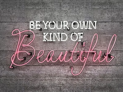 Modern Neon Lights 3d model