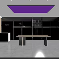 Modern Fashion Clothing Store Interior With Mannequin Cactus Display Table And Displayed Pants