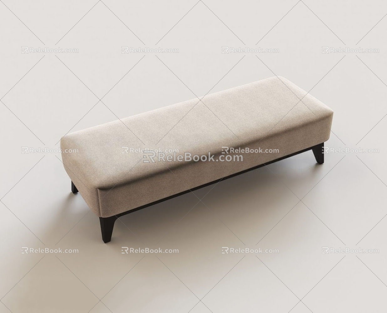 Sofa Stool Sofa Stool Bench Home Furniture Chair Stool Massage Stool Shoe Changing Stool 3d model