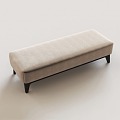 Sofa Stool Sofa Stool Bench Home Furniture Chair Stool Massage Stool Shoe Changing Stool 3d model