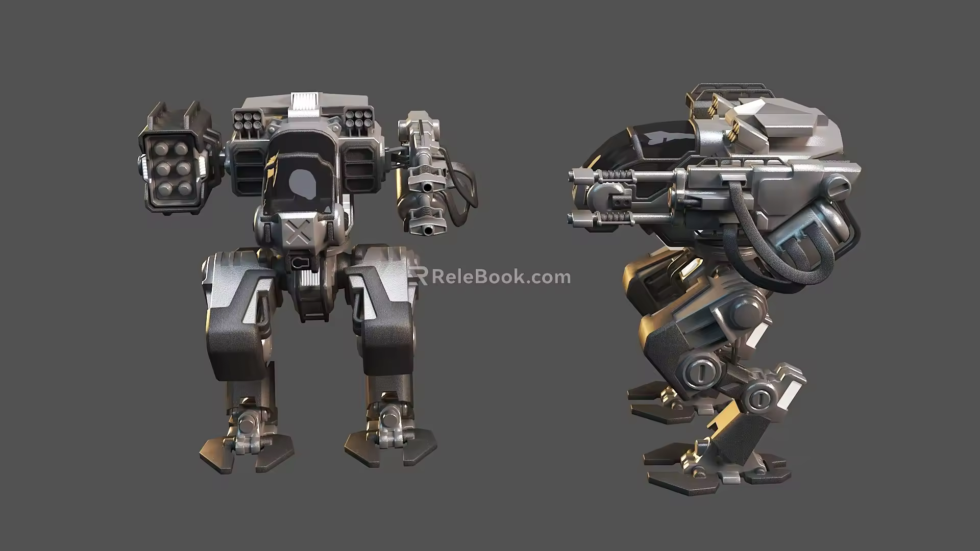 Fighter A Robot Sci-Fighter A 3d model