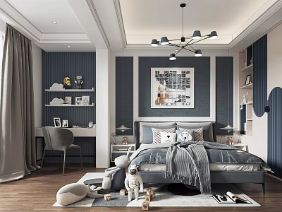 Jane Ou Children's Room 3d model Jane Ou Children's Room 3d model