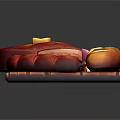 Delicious Food Platter With Sausages Sliced Bread Roasted Meat And Onion On Wooden Board