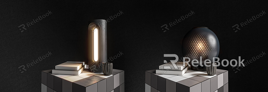 Modern table lamp bedside atmosphere table lamp model