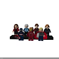 Building Blocks Superhero Action Figures Team With Various Hero Characters And Details