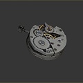 Dial mechanical dial watch parts watch parts mechanical watch structure mechanical watch parts watch 3d model