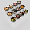 Black Cooking Pot As Kitchen Appliance With Open Lid Containing Meat Lime And Chili Ingredients