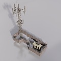 Electric box electric tower 3d model