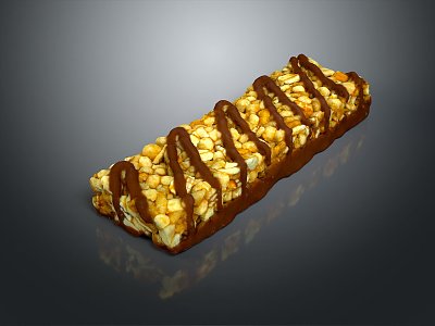 Snacks Western-style Baking Food Milk-flavor Biscuits Breakfast Biscuits Western-style Snacks Food and Beverage 3d model