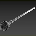 Warhammer PBR Next Generation Blunt Weapon Melee Weapon Cold Weapon Armor Breaking Hammer Ancient Weapon Pumpkin Hammer Ancient Weapon Hammer Game Equipment 3d model