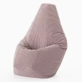 Comfortable Brown Leather Bean Bag Chair with Cozy Design and Various Color Options