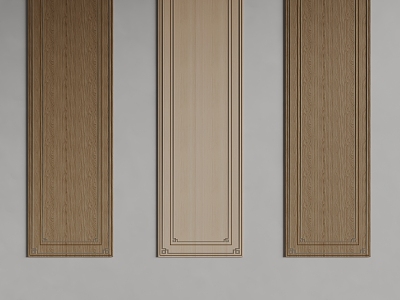 Sits wall panel solid wood wall panel model