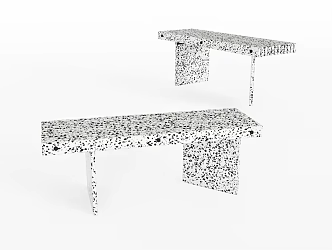 Modern Bench Casual Stool Shoe Stool Low Stool Bed Stool Footrest Stool 3d model