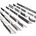 Various Decorative Fence Designs With Ornamental Patterns For Home Garden And Outdoor Use