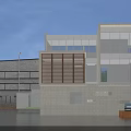 Stylish Modern Detached Villa Featuring Expansive Glass Windows And Waterfront Deck