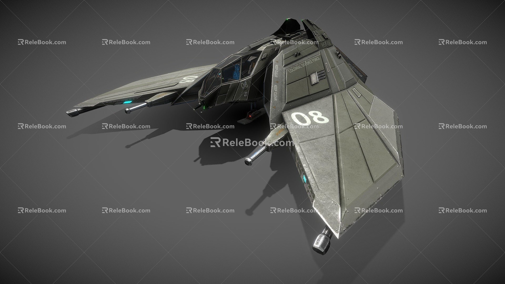 Starfighter Heavy 3d model