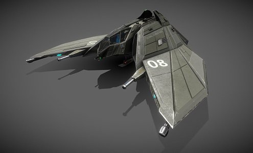 Starfighter Heavy 3d model