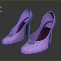 Stylish Feminine Pink High Heels with Bow Detail and Stiletto Heel Design