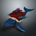 whale cartoon whale mammal marine mammal marine animal fish freshwater fish marine fish 3d model