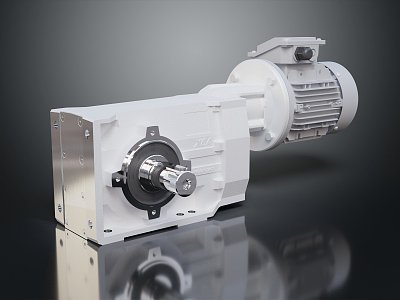 Modern Motor Hydraulic Motor High Speed Motor 3d model